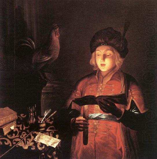 Young Man with a Candle, Gobindram Chatera